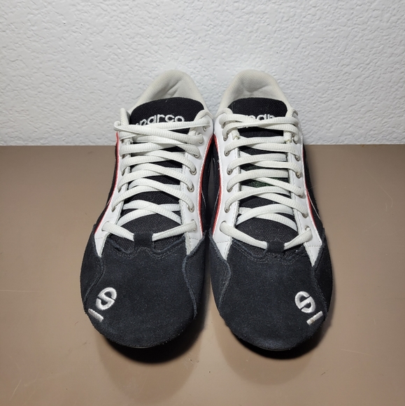 SPARCO Esse Canvas Racing Shoes TG Size: 40 US 7 , Fabric/Suede Black - Picture 2 of 6